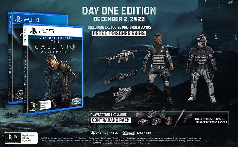 The Callisto Protocol Day One Edition