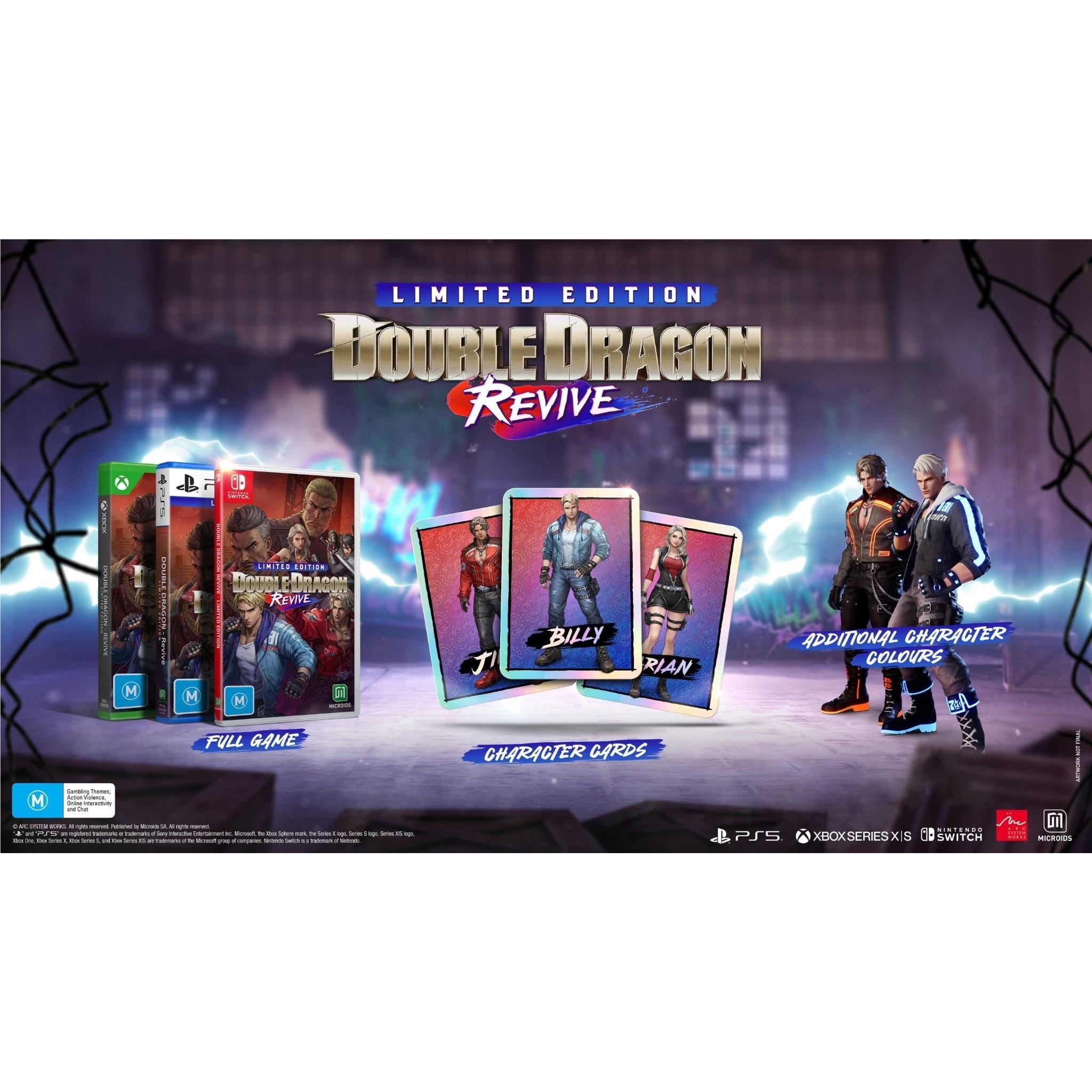Double Dragon Revive Limited Edition